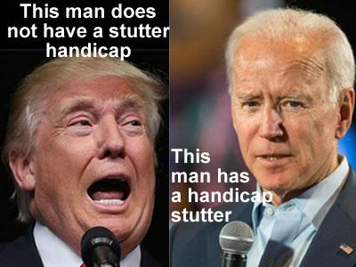 job biden stutters joe biden stutterer bernie sanders legislative records bernie sanders intransigence