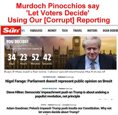 murdochs role in brexit murdochs role in sacking cameron murdochs role in sacking theresa may murdoch fake news the sun the times itv uk
