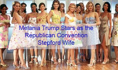 melania trump trump's stepford wife at rnc republican convention 2020 melania trump phonies