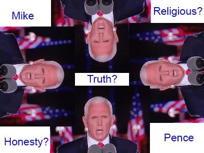 republican convention mike pence lies his way through rnc convention