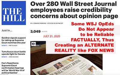 rupert murdochs wall st journal fake news the wall st journal propaganda machine murdoch wsj distorts the news