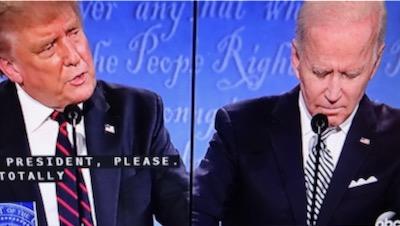 trump biden debate first biden trump debate sept 2020