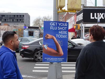 flu shots during covid pandemic nyc