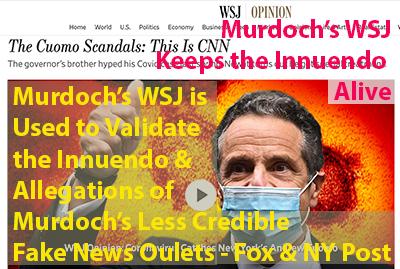 andrew cuomo's troubles nursing homes harassment governor cuomo murdoch fox wsj ny post