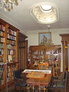 19th century study in steinway mansion