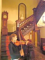 violinist at steinway mansion