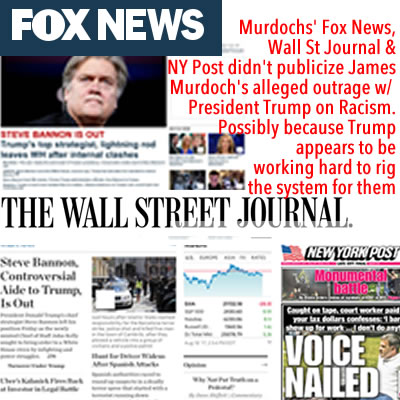 fox news fake news murdoch fox news is fake news fox news racism fox news racists murdochs
