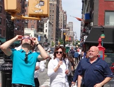 nyc solar eclipse photos nyc 2017