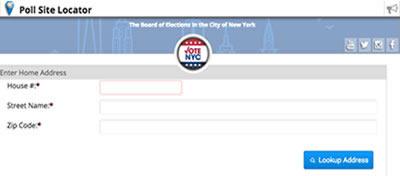 nyc poll site locator queens poll site locator manhattan polls locations bronx poll sites brooklyn polling locations staten island polls sites locations locator nyc