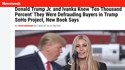 trump fraud ivanka fraud soho fraud trump family fraud