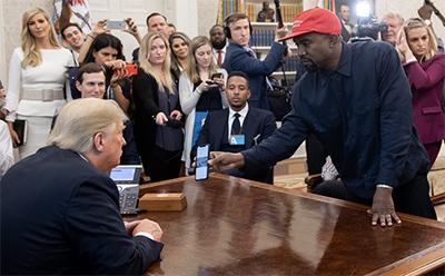 trump tries to steal the election even though AG bill barr & DHS Krebs says it was a fair election kanye west helps trump try to win / steal election