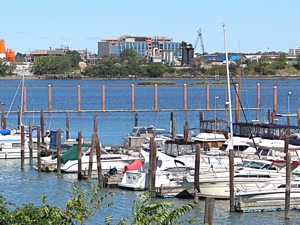 worlds fair marina on flushing harbor