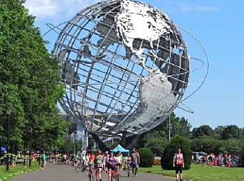 unisphere flushing meadows corona park nyc worlds fair 1964